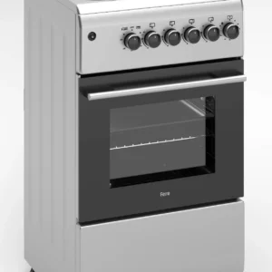 Ferre F5N40G2-X3 50cm Freestanding Gas Cooker with Wok Burner – Stainless Steel | Brand New & Boxed