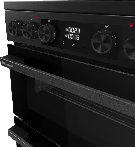 Hisense Hi6 Max HDCEC5C10B 50cm Double Oven Electric Cooker with Ceramic Hob – Black | Brand New & Boxed - Image 10