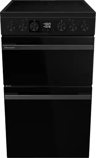 Hisense Hi6 Max HDCEC5C10B 50cm Double Oven Electric Cooker with Ceramic Hob – Black | Brand New & Boxed - Image 13