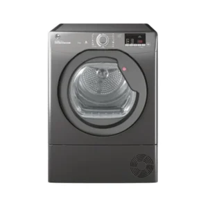 Hoover H-DRY 300 HLE C9DRGR-80 Freestanding Condenser Tumble Dryer 9kg – Anthracite | Graded Appliance