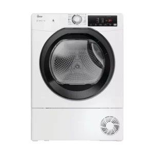 Hoover H-Dry 350 HRE H9N2TBE-80 WiFi-Enabled Heat Pump Tumble Dryer 9kg – White | Graded Appliance