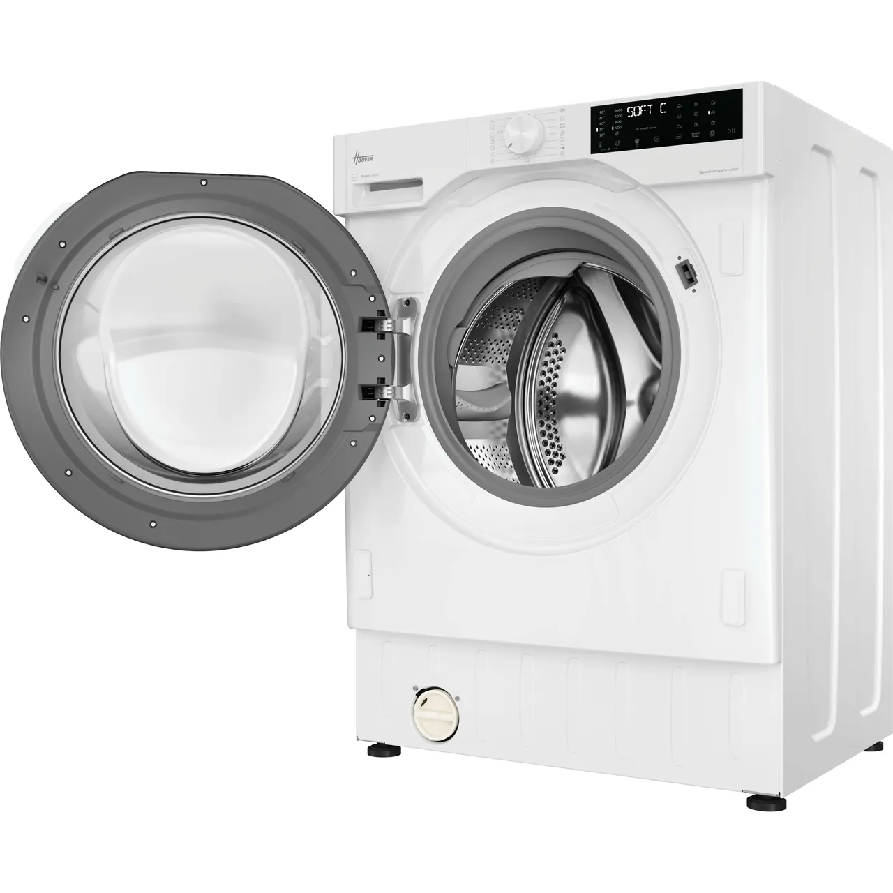 Hoover H-WASH 400 Pro BH4S69M6D9J-80 Integrated 9kg 1600rpm Washing Machine – White | Graded Appliance