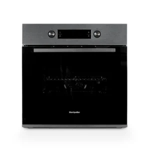 Montpellier MMFSO70SS Built-In 70L Multi-Function Single Oven – Stainless Steel & Black Glass | Brand New & Boxed