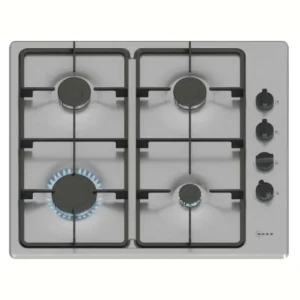 Neff N30 T26BKP6N0 60cm 4-Burner Gas Hob – Stainless Steel | Cosmetic Marked