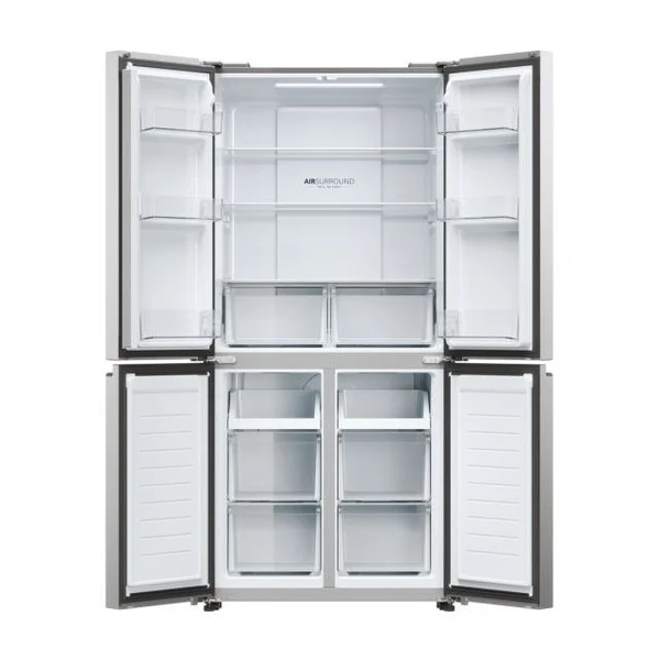 Haier HCR3818ENMM Cube 83 Series 3 Multi-Door 467L Fridge Freezer – Platinum Inox | New Grade & Unboxed - Image 3